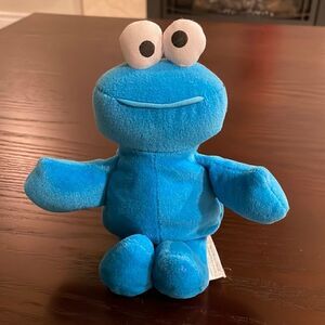 Sesame Street Beanie Cookie Monster 39369 TYCO The Jim Henson Company EUC 8” ‘98